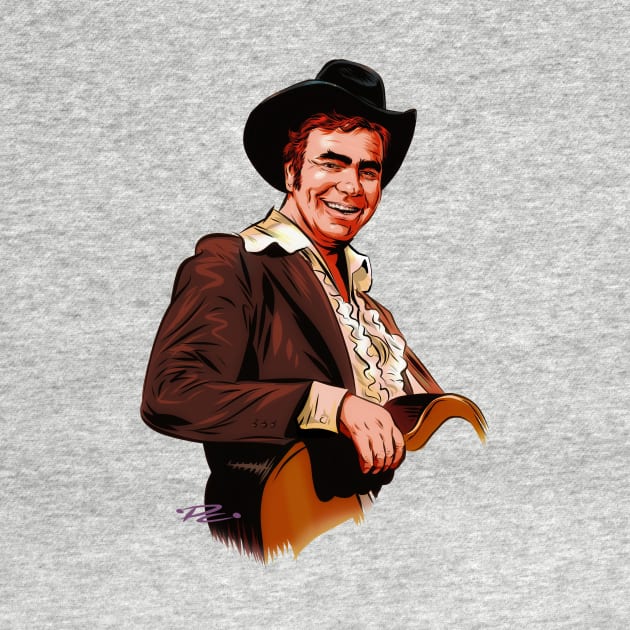 Hoyt Axton - An illustration by Paul Cemmick by PLAYDIGITAL2020